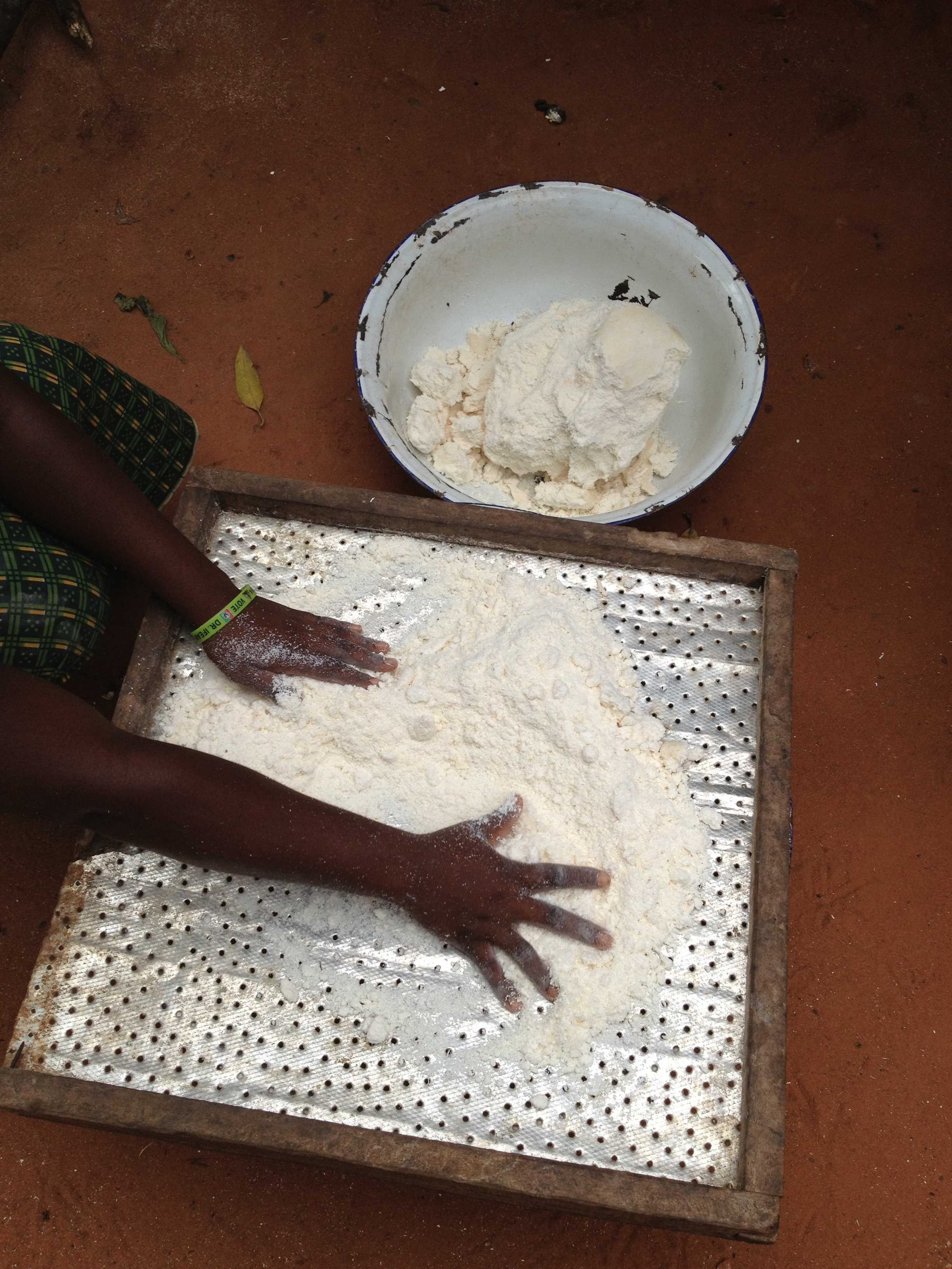 write an essay on how to prepare garri